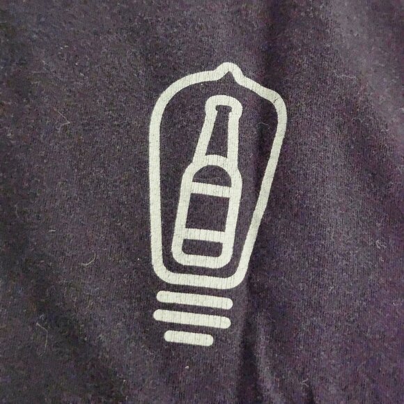 Bottle Logic Brewing T-Shirt Est 2013 Anaheim CA Black Cotton Size Large - Picture 4 of 4